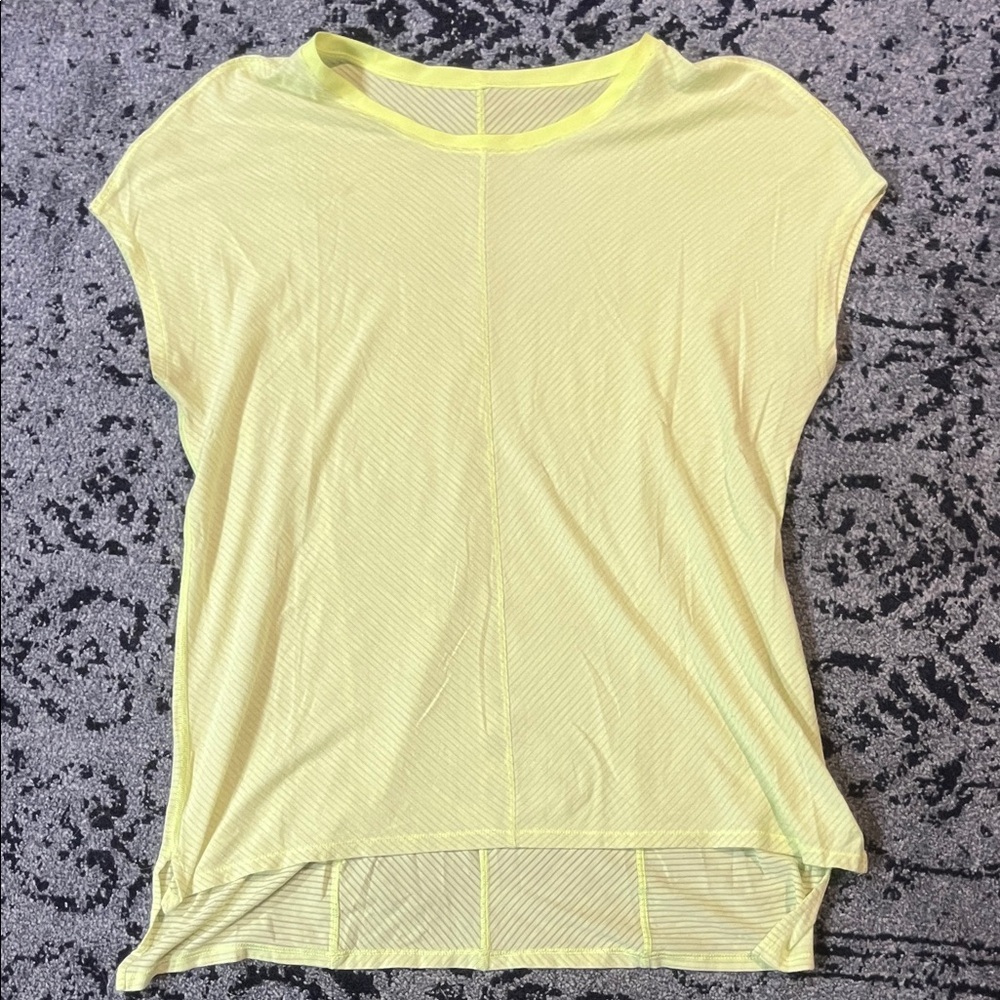 Lululemon Women's Yellow Top